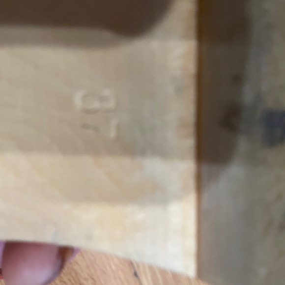 SWEDISH HASBEENS Red leather clogs wmns size 7-7.5 - Picture 4 of 4